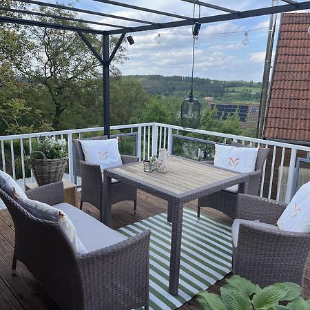Wohnung Mit Dachterasse Absberg Esterno foto