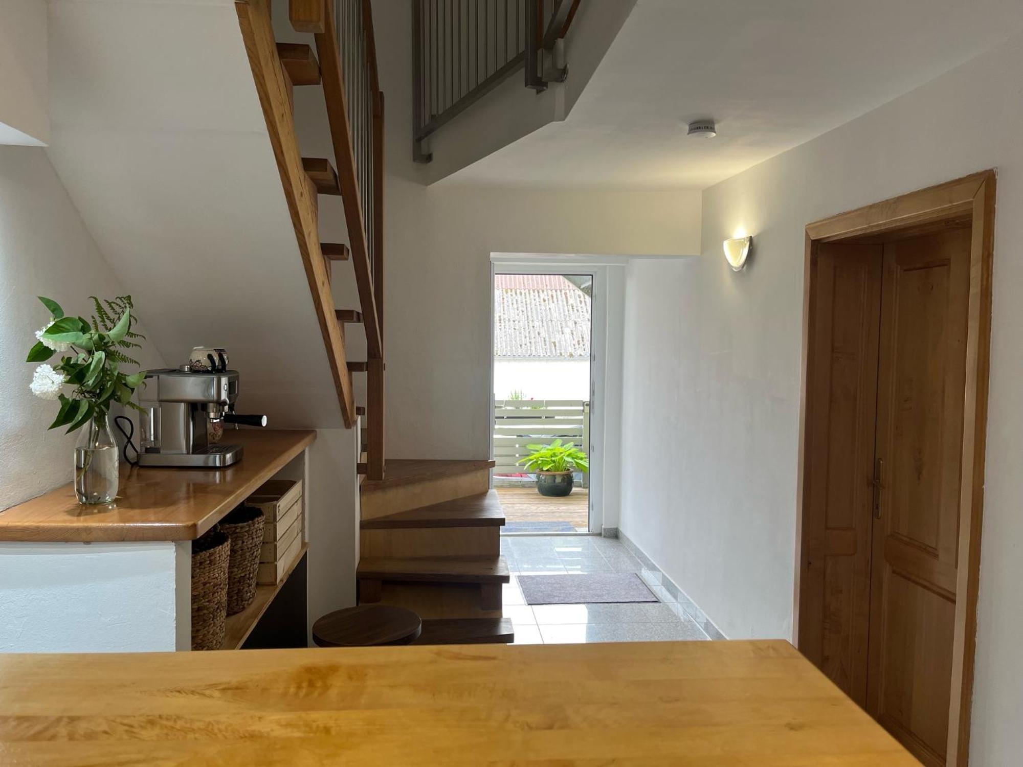 Wohnung Mit Dachterasse Absberg Esterno foto